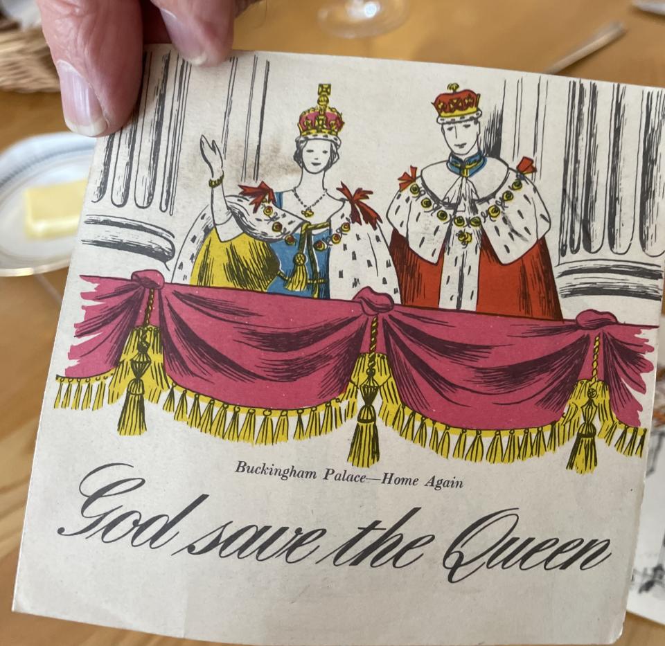 Queen's coronation brochure from 1953. (Supplied)