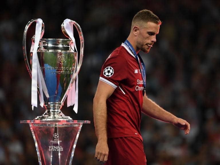 Jordan Henderson confident he will lift trophy as Liverpool captain despite Champions League defeat