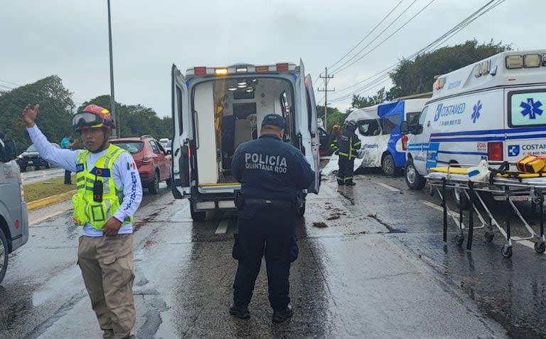 Accidente fatal en Playa del Carmen