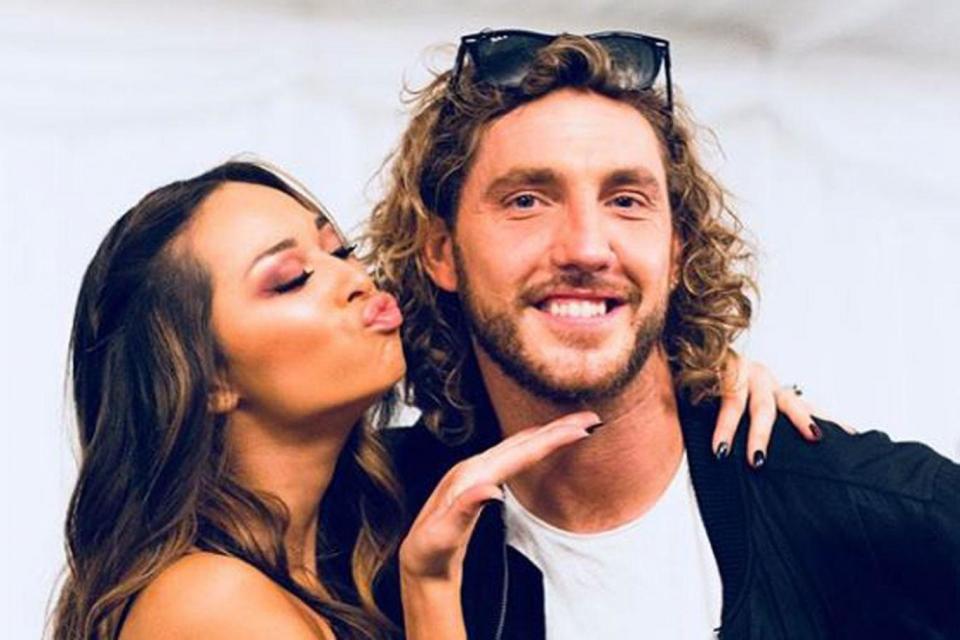 'Isolated': Seann Walsh and Katya Jones have reportedly been shunned in the wake of the kissing scandal ( Instagram / Katya Jones )