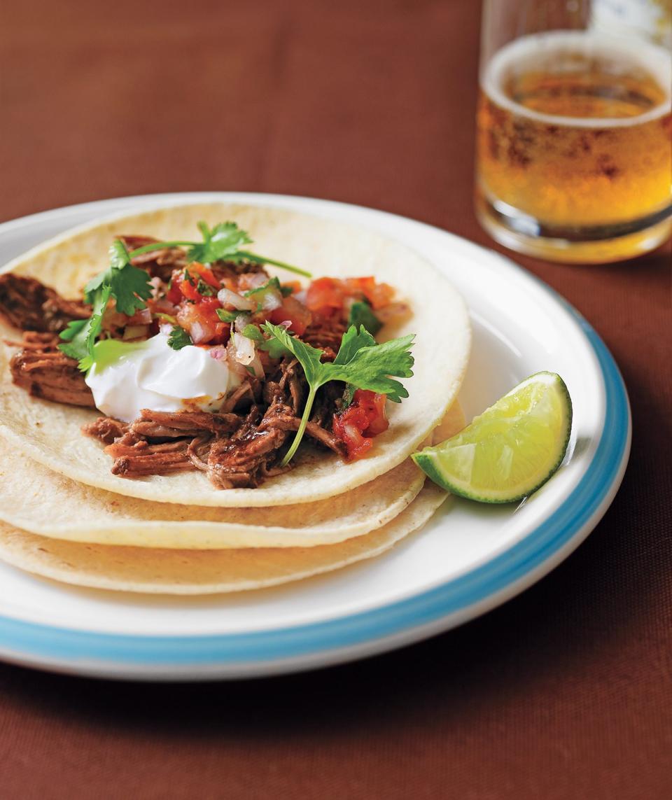 Slow-Cooker Pulled-Pork Tacos