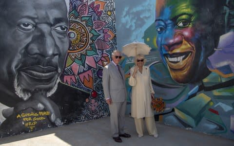 Prince Charles, Prince of Wales and Camilla, Duchess of Cornwall attend an Art, Music, Dance and Youth Exhibition in Accra in early November - Credit: Arthur Edwards-Pool/Getty Images