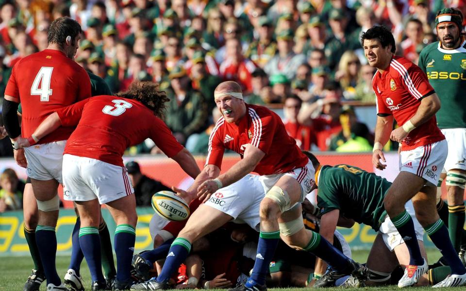 Paul O'Connell captain of the British and Irish Lions clears from the ruck during the Second Test match between South Africa and the British and Irish Lion - Getty Images