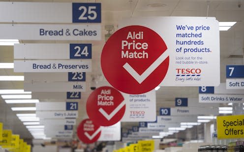 <span class="caption">Discounters have long copied more established brands – but now it's working the other way too.</span> <span class="attribution"><a class="link " href="https://www.tescoplc.com/media/media-library?page=1" rel="nofollow noopener" target="_blank" data-ylk="slk:Tesco;elm:context_link;itc:0;sec:content-canvas">Tesco</a></span>