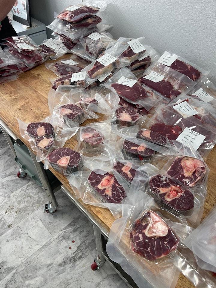 East Anglian Daily Times: Some of the packaged meat they worked on