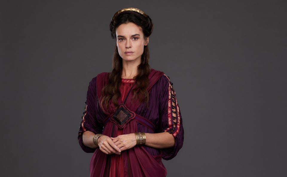 Kasia Smutniak plays Livia Drusilla in Domina season 2