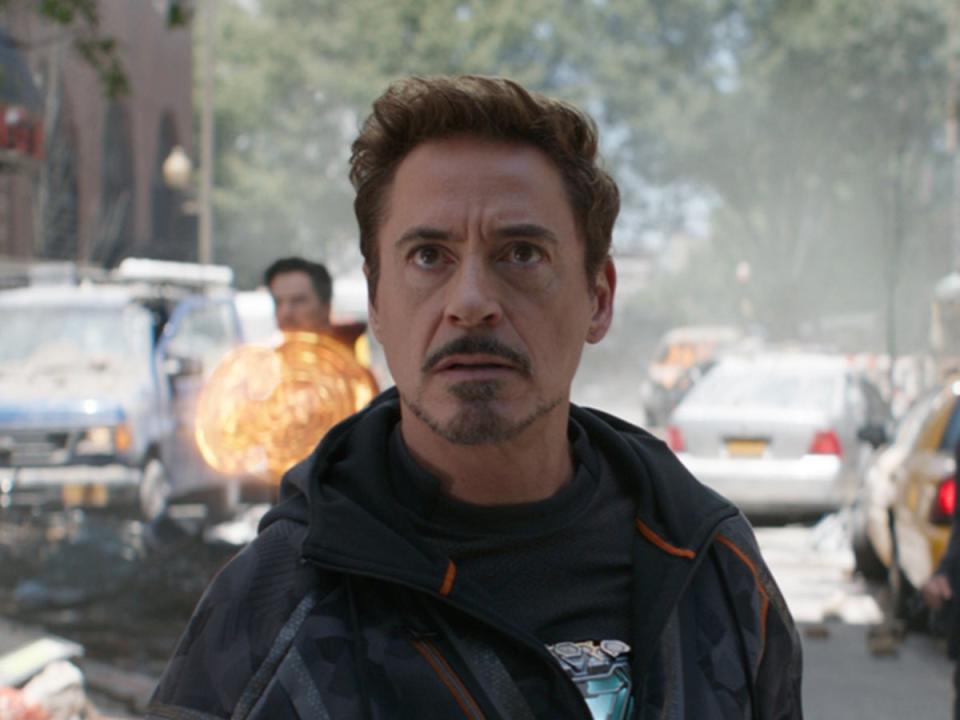 Robert Downey Jr in ‘Avengers: Infinity War’ (Marvel Studios)