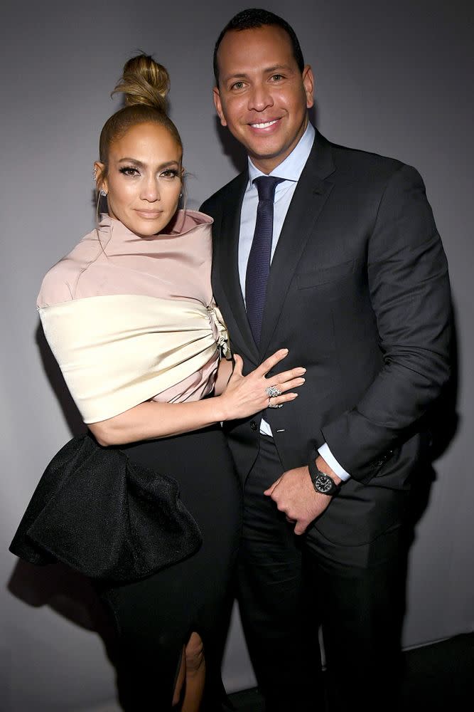 Jennifer Lopez and Alex Rodriguez | Kevin Mazur/Getty Images