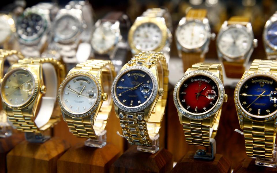 Rolex seller Watches of Switzerland increased its profit forecast - REUTERS/Arnd Wiegmann