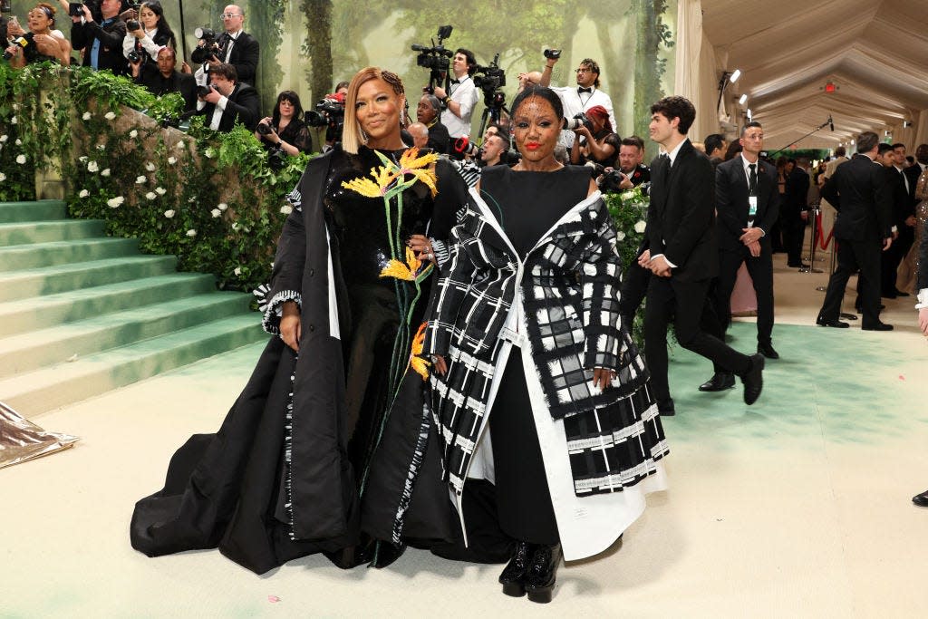 Queen Latifah and Eboni Nichols attend the 2024 Met Gala