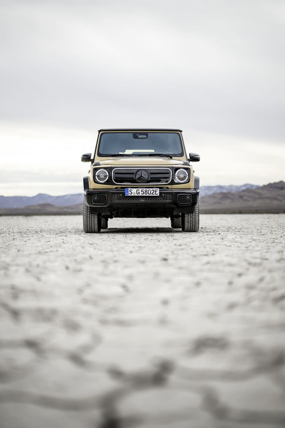 mercedes benz g 580 with eq technology press images