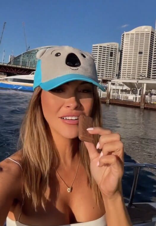 Chrishell Stause and G Flip Go to Australia