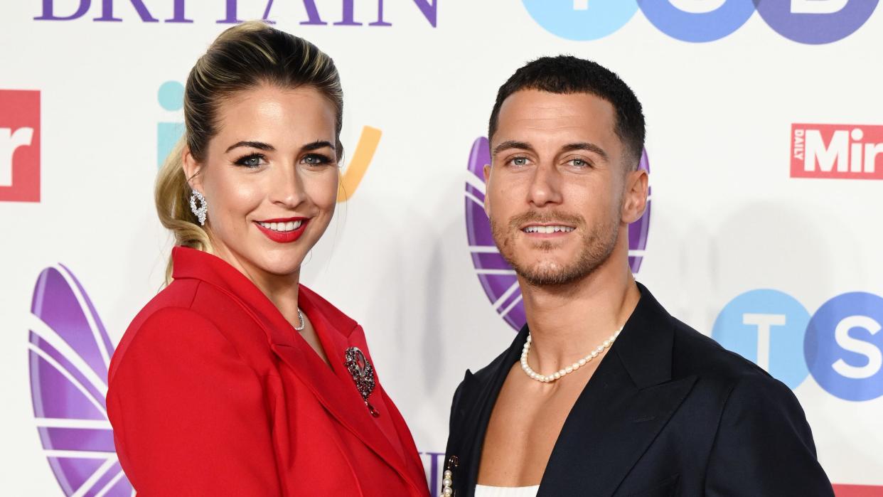 Gemma Atkinson and Gorka Marquez pose together