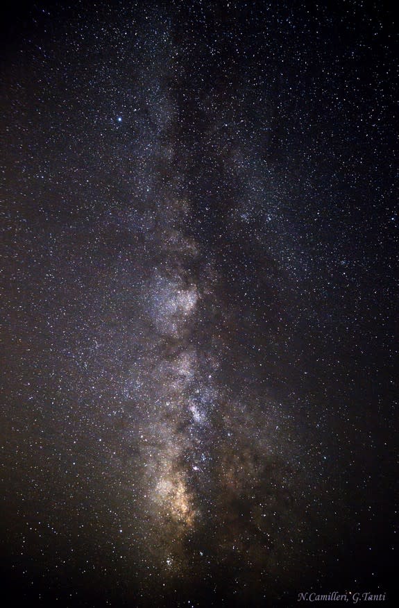 Noel Camilleri captured this image of the Milky Way on Aug. 12, 2013 from Mtahleb, Malta.
