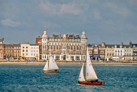 Nice one Weymouth - Credit: © ARGO Images / Alamy Stock Photo/ARGO Images / Alamy Stock Photo