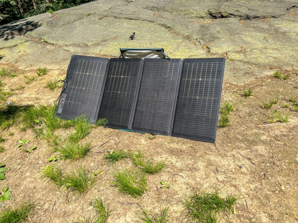 ecoflow bifacial foldable solar panel