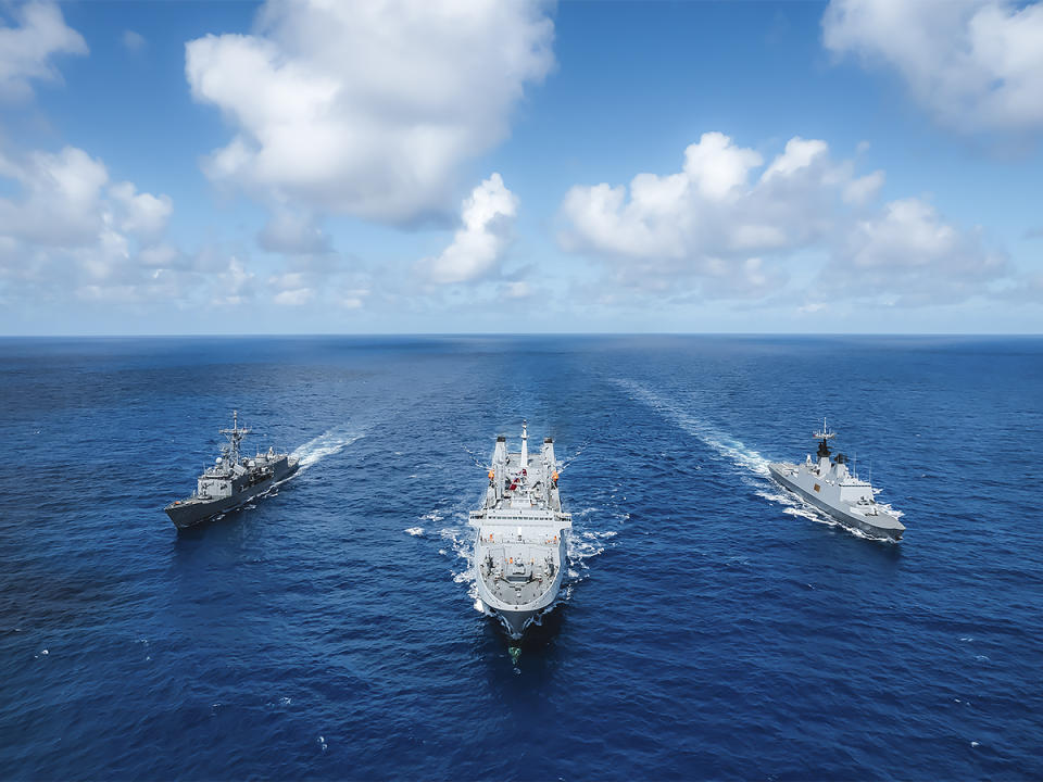 海軍宣布從3月9日起，年度敦睦訓練支隊將先後在國內7座港口開放民眾登艦參觀。（圖：海軍艦隊指揮部提供）