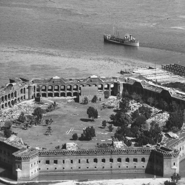 Fort Jefferson during the Civil War