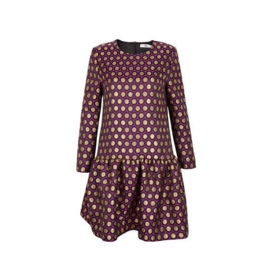 Peplum Tapestry Dress, Front Row Shop $82 Related: 9 Chic Ways To Rock Corduroy