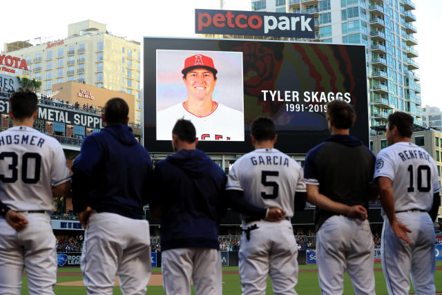 Hundreds pay tribute to Angels pitcher Tyler Skaggs in memorial – Orange  County Register