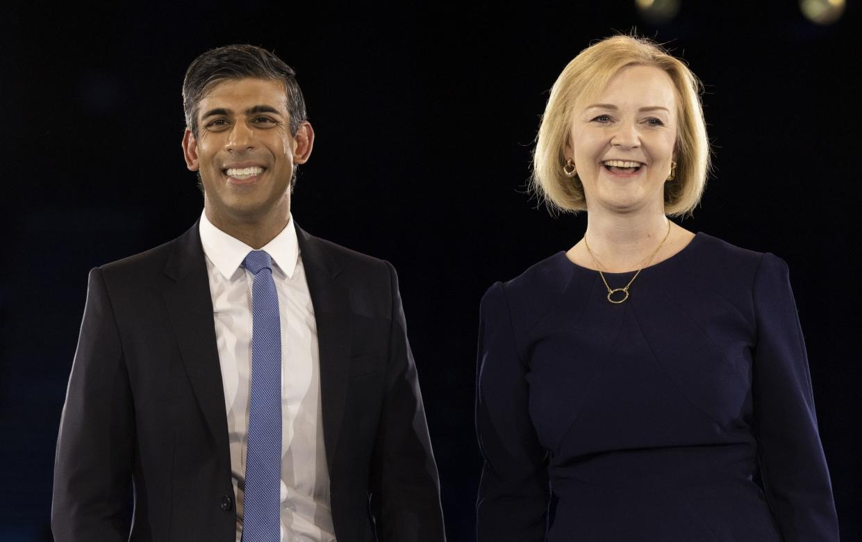 Rishi Sunak and Liz Truss - Dan Kitwood/Getty Images Europe