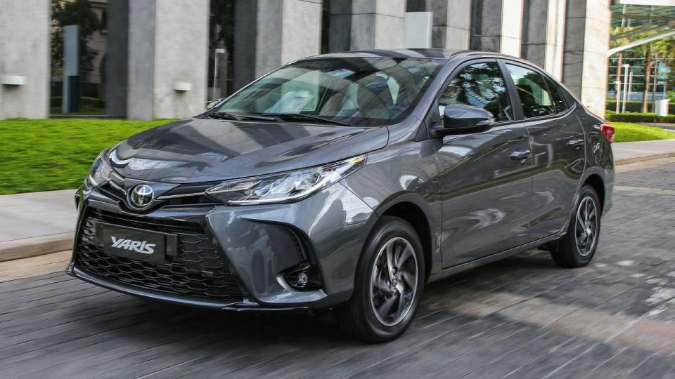 Toyota Yaris, otro de los autos que crece en ventas.
