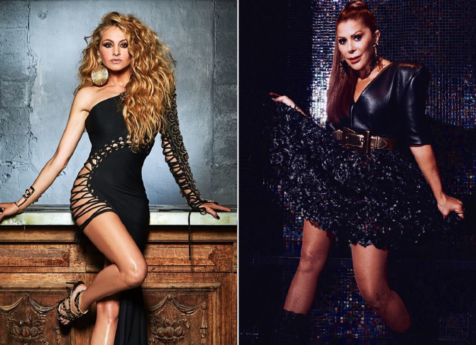 Paulina Rubio y Alejandra Guzmán / Agencia México