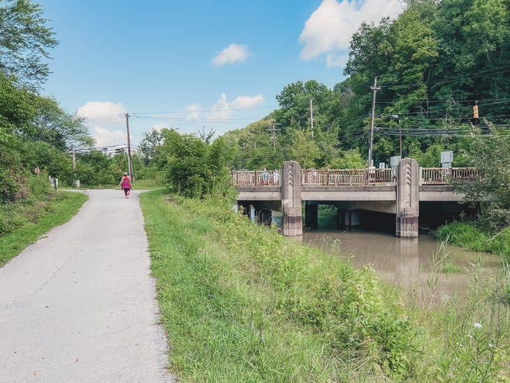 historic hike towpath