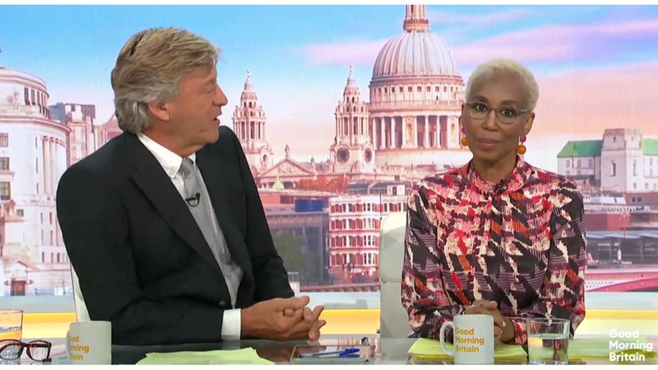 Richard Madeley and Trisha Goddard on GMB