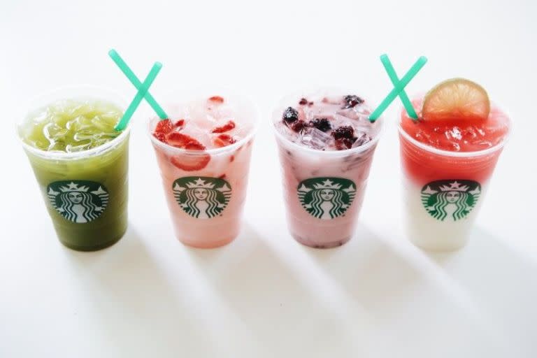 Starbucks Rainbow Drinks