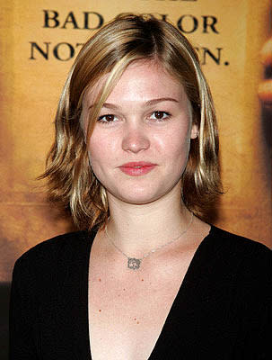 Julia Stiles at the NY premiere of Touchstone's The Village