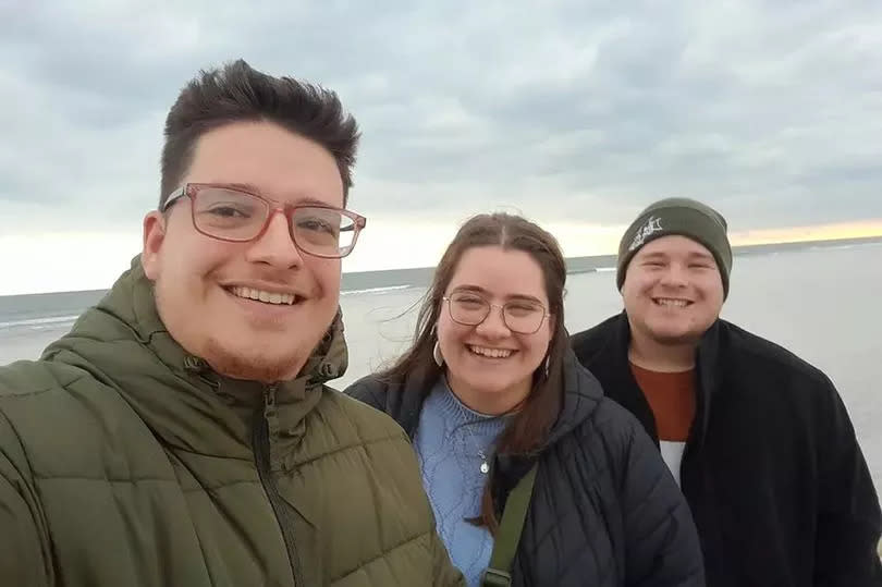 From L to R: John, Anna and Josh Pizzuto-Pomaco