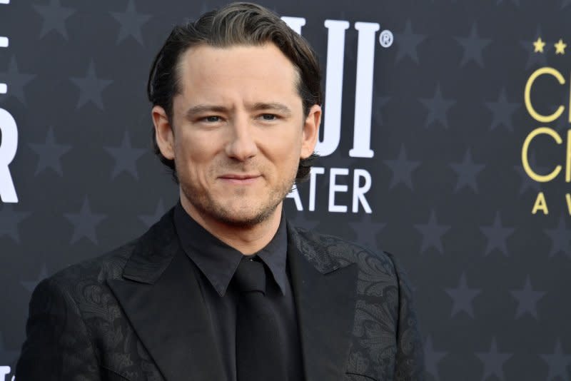 Lewis Pullman attends the Critics' Choice Awards at the Barker Hanger in Santa Monica, Calif., in January. File Photo by Jim Ruymen/UPI