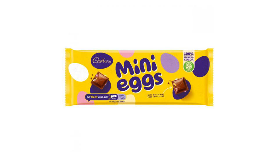 Cadbury Mini eggs Chocolate Bar