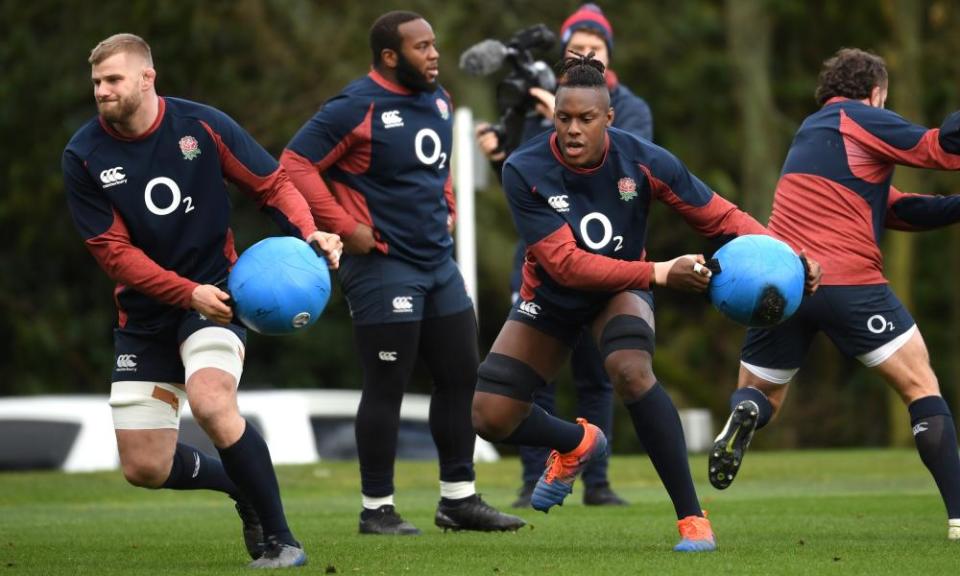 George Kruis (left) and Maro Itoje