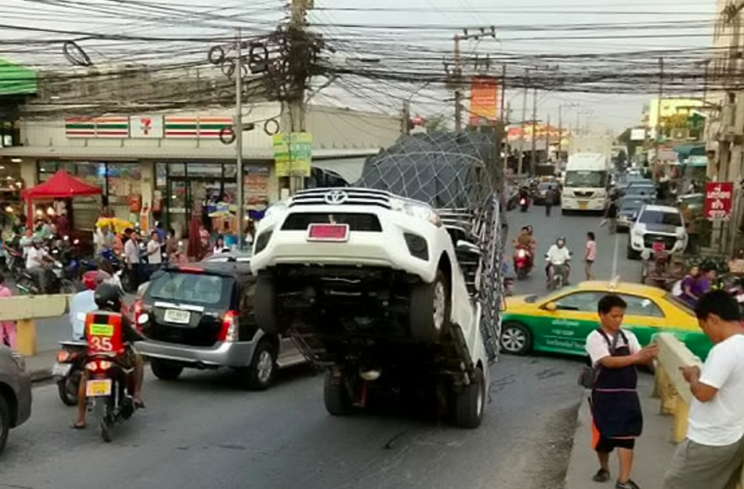 Mission possible: Rescuers eventually put things right by removing the boxes (SWNS)