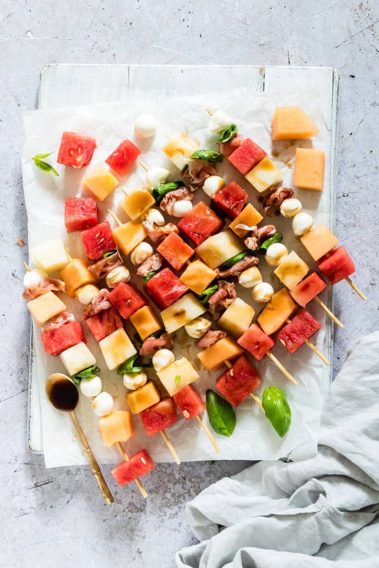 Fruit Lovers | Side: Watermelon Skewers With Prosciutto