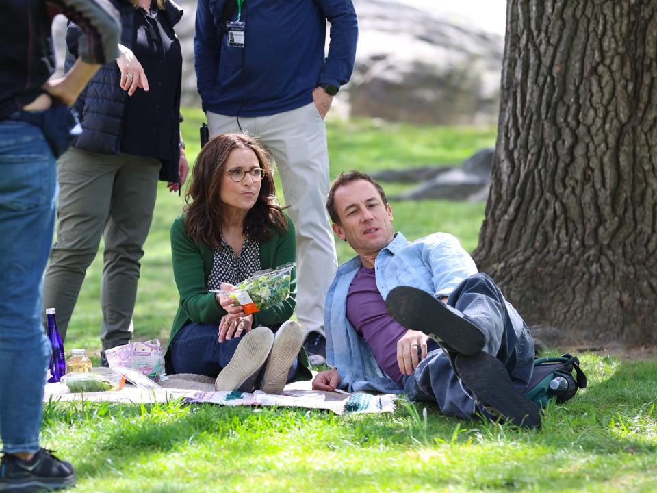 tobias menzies and julia louis dreyfus