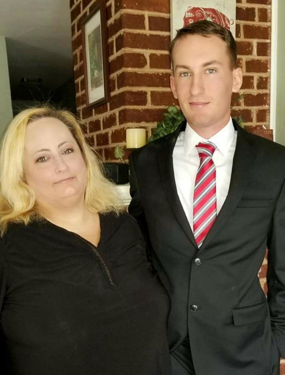 <br>Michael Brown (with his mother, Vanessa) was the main suspect in Rodney’s murder.