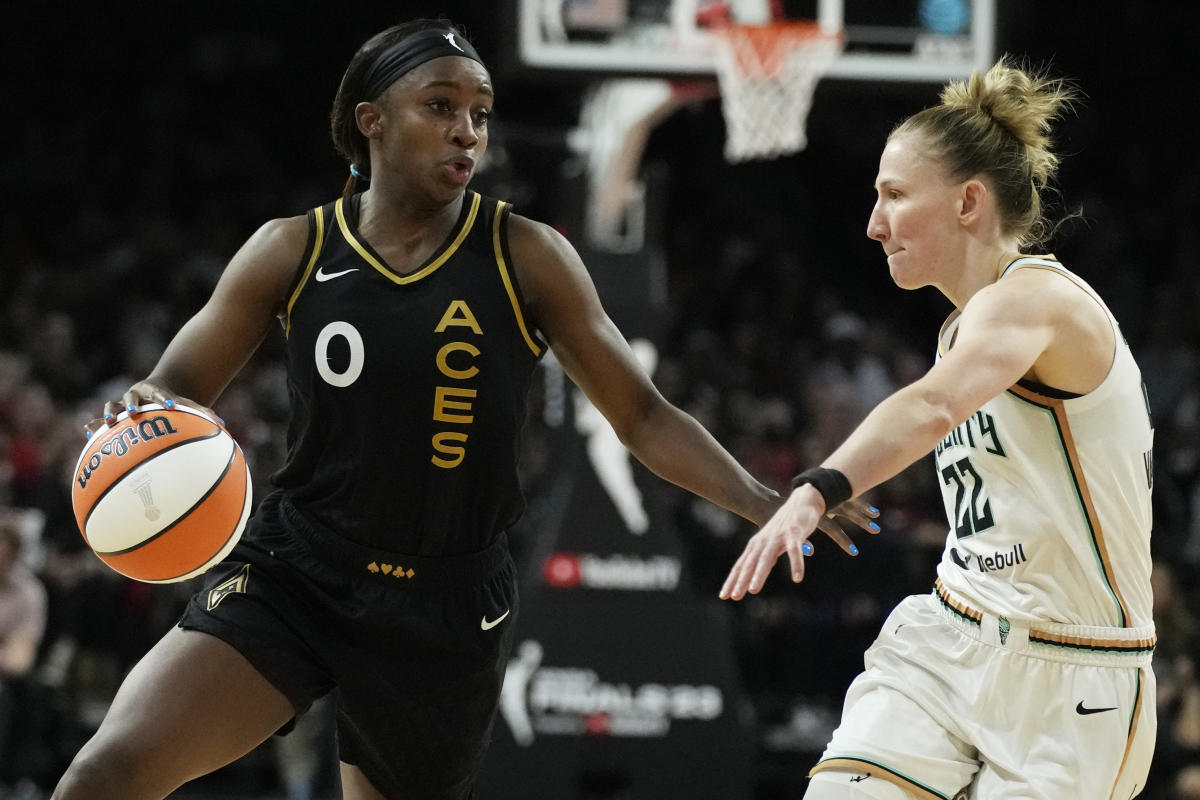 Aces, Liberty set Game 1 viewership record for WNBA Finals Yahoo Sports