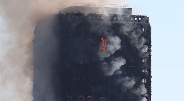 The cause of the fire is not yet known. Photo: AAP