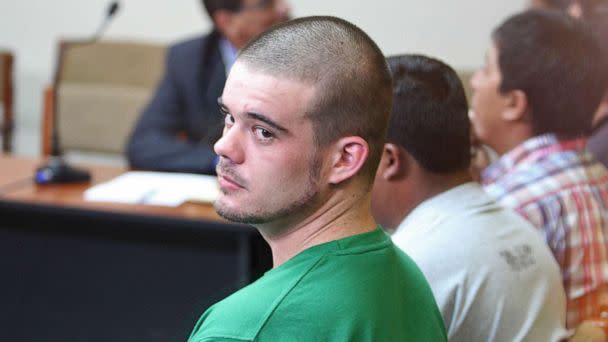 PHOTO: Dutch national Joran Van der Sloot during a hearing at the Lurigancho prison in Lima on January 13, 2012. (AFP via Getty Images)