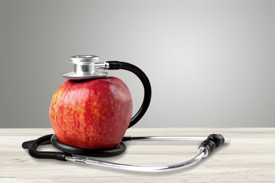 &ldquo;Sugars from fruits aren&rsquo;t bad for us,&rdquo; pediatrician Allan Kornberg said. &ldquo;Eat a whole apple and you&rsquo;ll experience positive metabolic effects. Just avoid apple juice, which will contribute to a spike in insulin.&rdquo;  (Photo: artisteer via Getty Images)