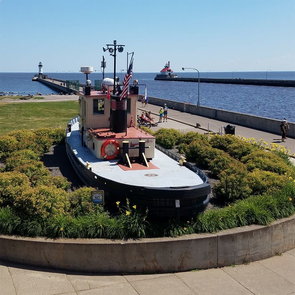 Lake Superior Maritime Visitor Center in Duluth, Minnesota