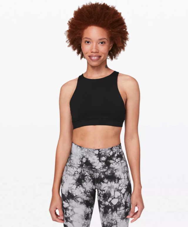 Lululemon's We Made Too Much sale: Energy High Neck Bra is now $39 on sale