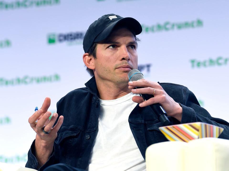 Ashton Kutcher Startup Battlefield Conference