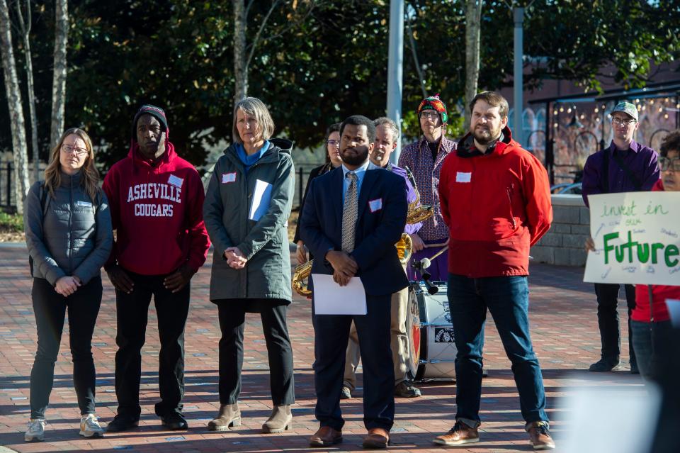 Educators, students and parents from Asheville and Buncombe County schools are calling for “urgent action” to be taken to retain and recruit staff. A rally was held at Pack Square Park March 20, 2023 to deliver a petition of nearly 2,500 signatures.