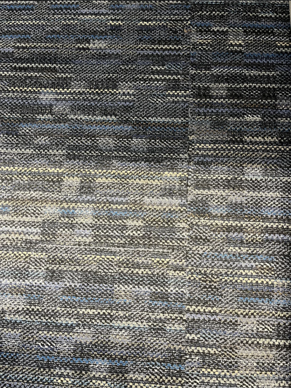 Close-up of a patterned carpet