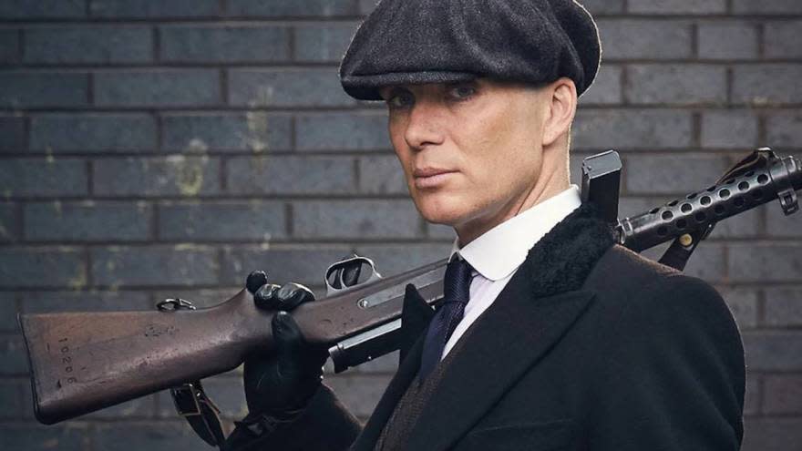 Cillian Murphy como Thomas Shelby, un tipo de armas tomar