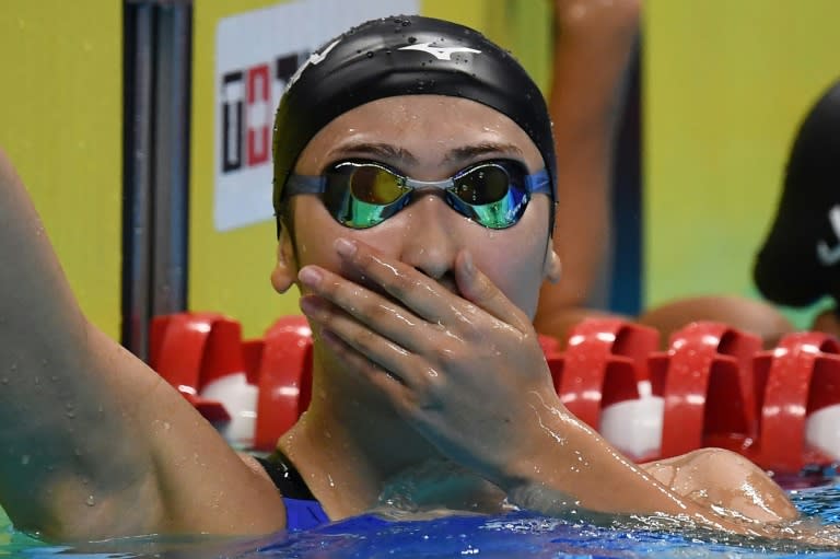 Rikako Ikee equalled a Japanese record with her fifth gold medal in Jakarta